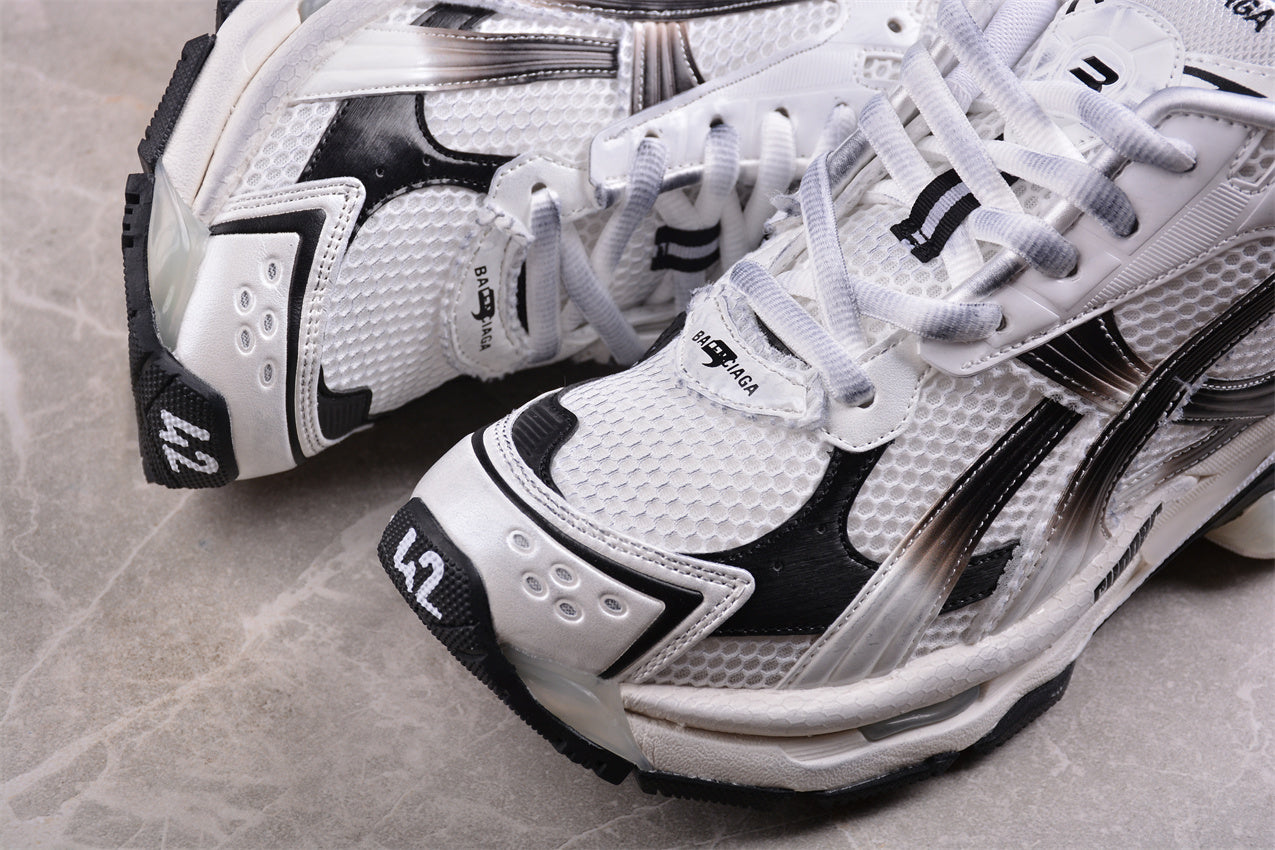 Balenciaga Runner Sneaker 'Gradient - White Black' - Best Reps Website 2025