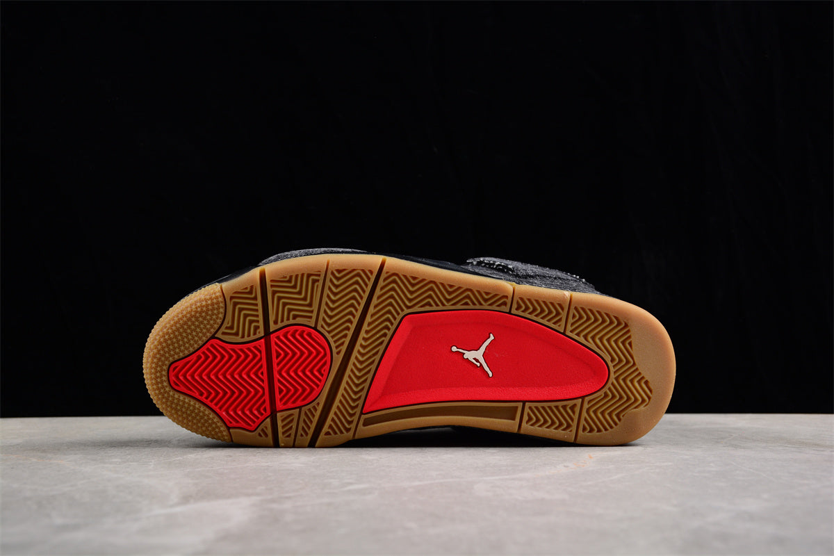 Levi’s x Air Jordan 4 Retro "Black Denim" - Best Reps Website 2025