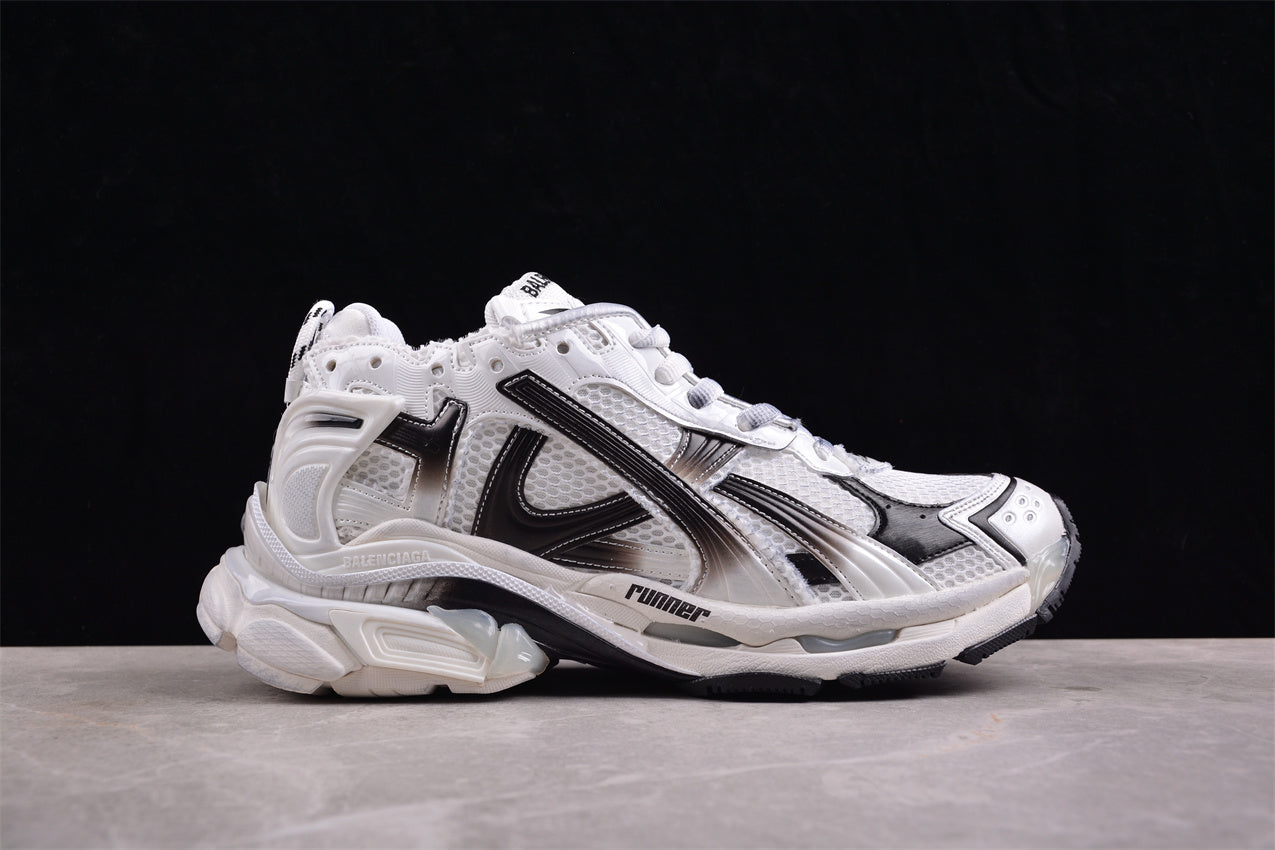 Balenciaga Runner Sneaker 'Gradient - White Black' - Best Reps Website 2025