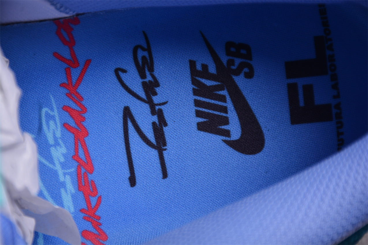 Nike SB Dunk Low Futura Laboratories "Bleached Aqua" - Best Reps Website 2025