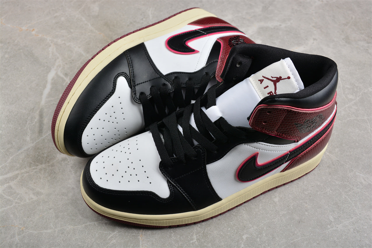 Air Jordan 1 Mid SE "Bordeaux" - Best Reps Website 2025