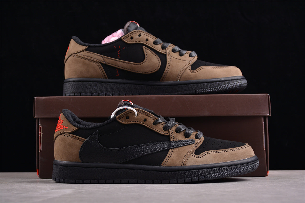 Travis Scott x Air Jordan 1 Retro Low OG SP 'Velvet Brown