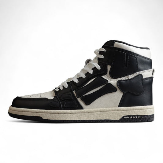  AMIRI Skel Top High 'White Black' 
