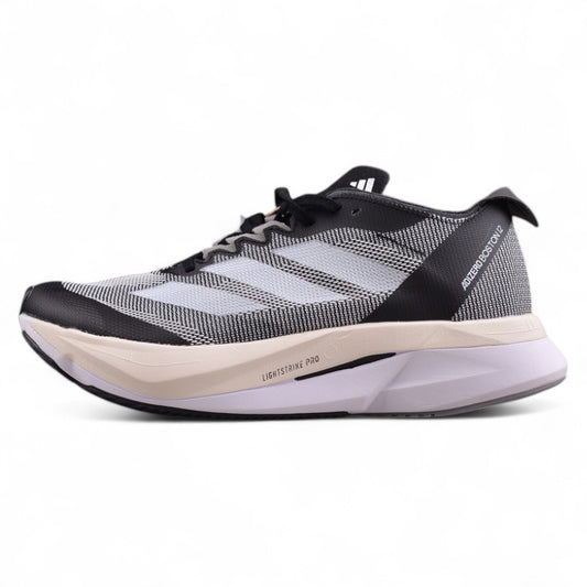 Adidas Adizero Boston 12 Low in Black/White