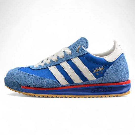 Adidas Originals SL 72 RS shoes in Blue and White Colorway