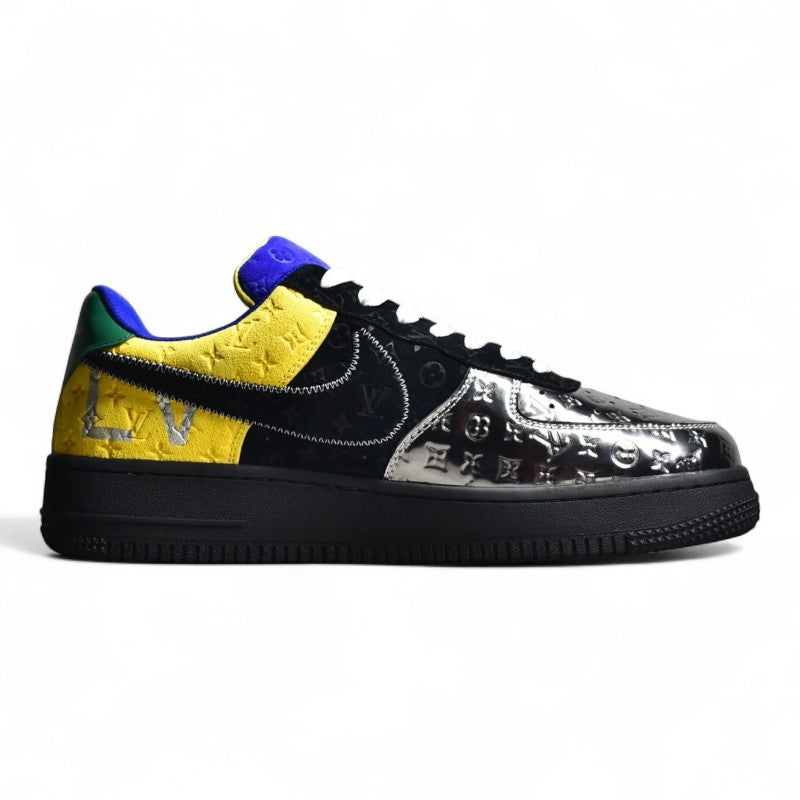 Air Force 1 Black Metallic Silver