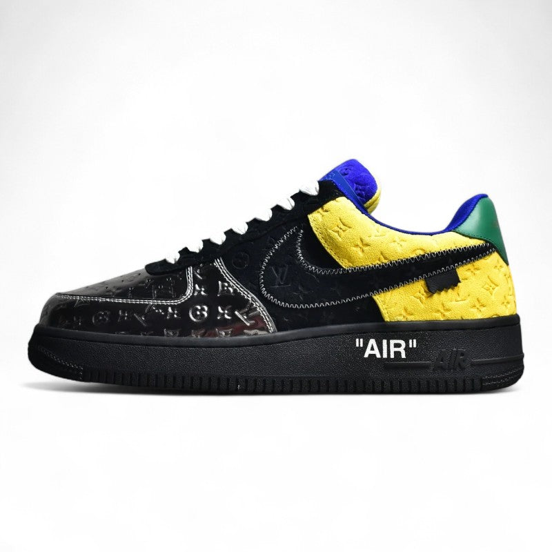 Air Force 1 Black Metallic Silver