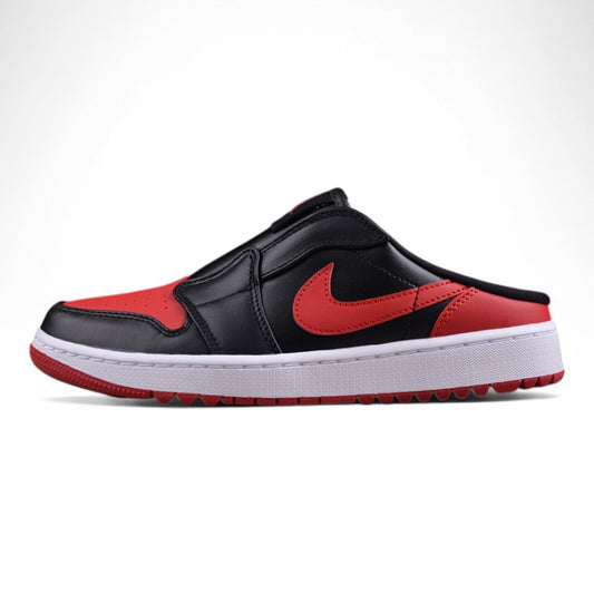 Air Jordan 1 Low Golf "Bred" Mule