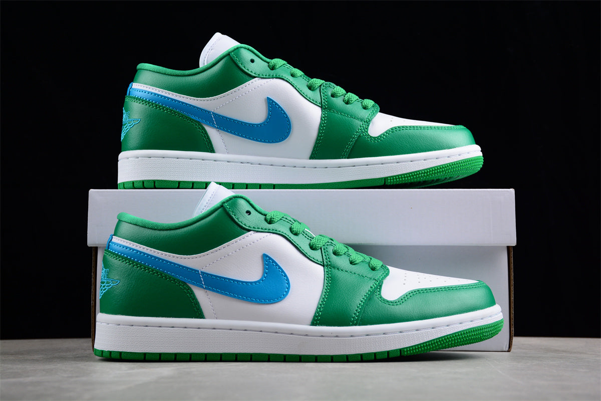 Air Jordan 1 Low "Lucky Green Aquatone"
