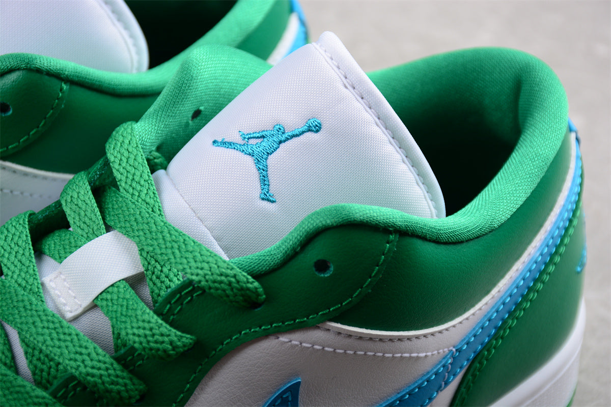 Air Jordan 1 Low "Lucky Green Aquatone"