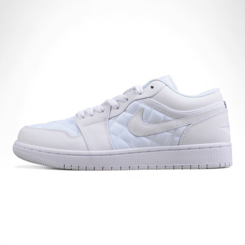 Air Jordan 1 Low Quilted "Triple White"