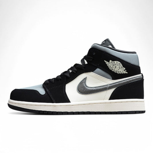 Air Jordan 1 Mid "Black/Smoke Grey"