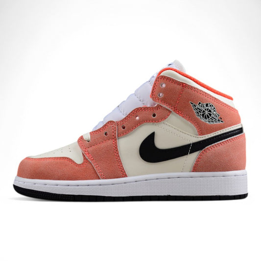 Air Jordan 1 Mid GS "Orange Suede"