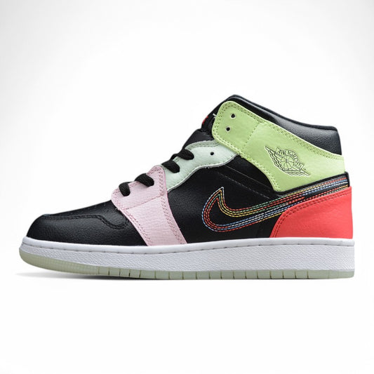 Air Jordan 1 Mid "Glow In The Dark" GS