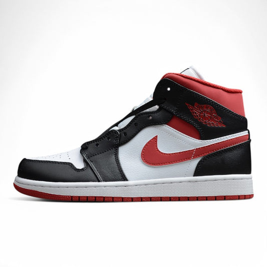Air Jordan 1 Mid "Gym Red Black White"