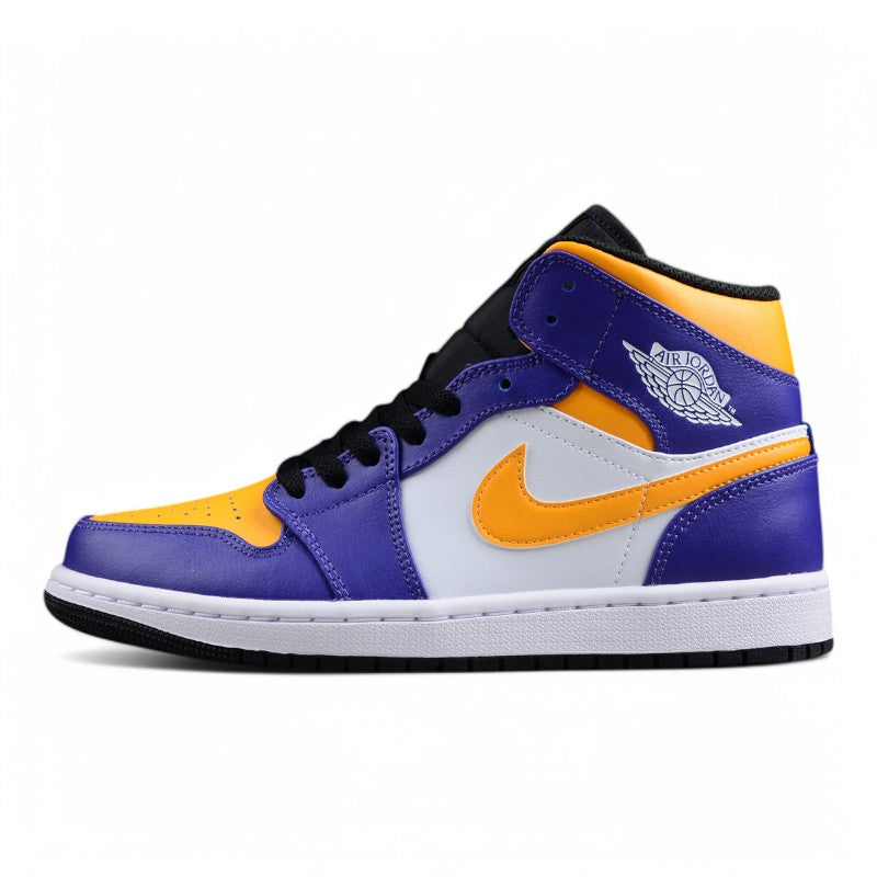  Air Jordan 1 Mid "Lakers" 