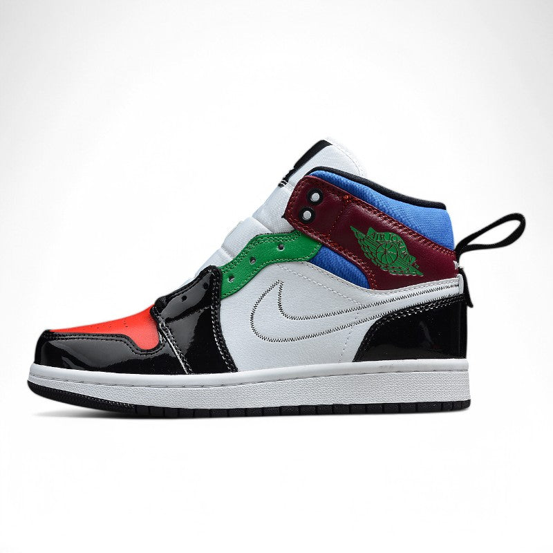 Air Jordan 1 Mid SE "Black White University Red"