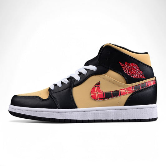 Air Jordan 1 Mid SE "Tartan Swoosh"