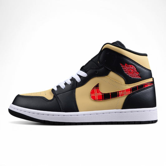 Air Jordan 1 Mid "Tartan Swoosh"