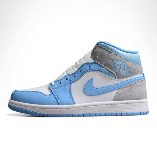 Air Jordan 1 Mid "University Blue Grey"