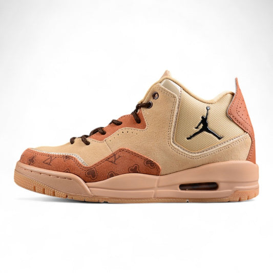 Air Jordan Courtside 23 'Poker Print Brown‑Black' 