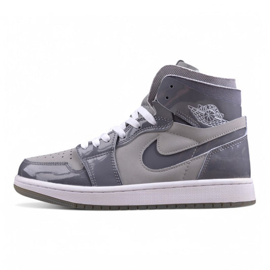 Air Jordan Retro High OG Patent Bred Cool Grey