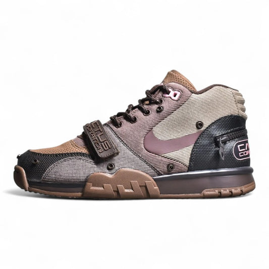 Air Trainer 1 Black Coffee x Travis Scott 