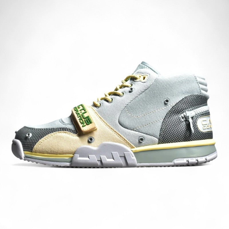 Air Trainer 1 Grey Green x Travis Scott