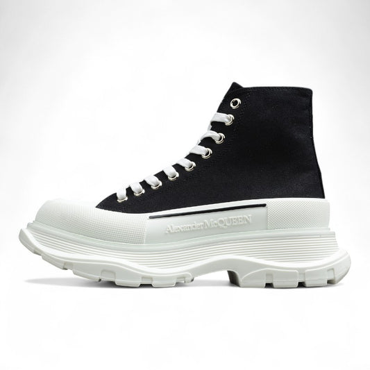 Alexander McQueen Tread Slick Boots 'Black White' - Best Reps Website 2025