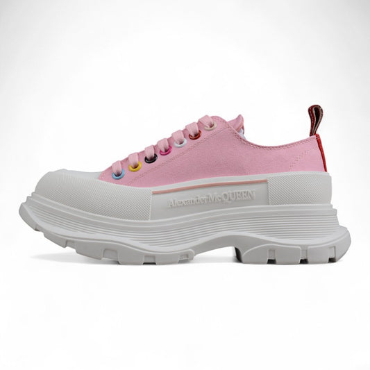 Alexander McQueen Tread Slick Low Lace-Up in Pink (Women’s) - Best Reps Website 2025