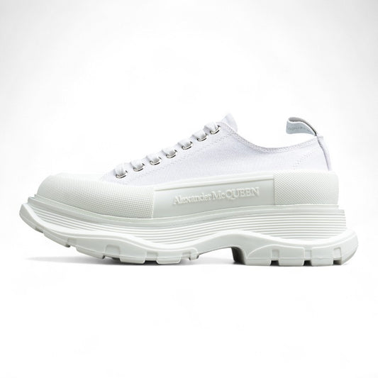 Alexander McQueen Tread Slick Low Lace-Up in White - Best Reps Website 2025