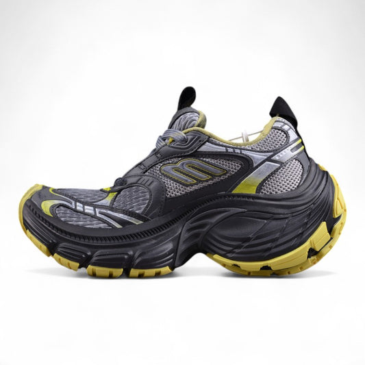  Balenciaga 10XL Sneakers in Grey/Fluorescent Yellow 