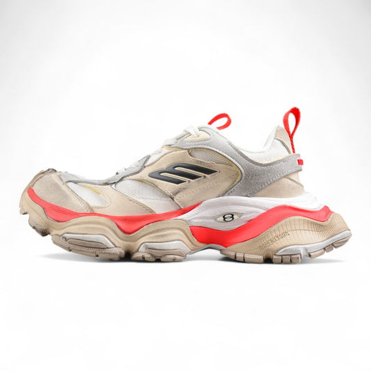 Balenciaga Cargo Sneaker 'Worn-Out - Beige Red' - Best Reps Website 2025