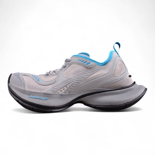Balenciaga Circuit Sneakers – Beige/Blue