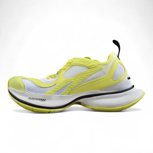 Balenciaga Circuit Tech Sneakers – Yellow/White