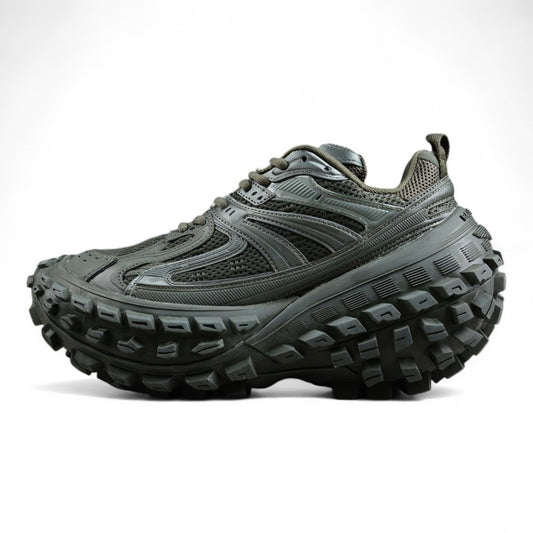 Balenciaga Defender Rubber Platform Sneakers in Khaki - Best Reps Website 2025
