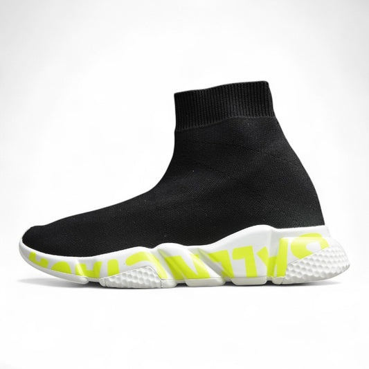 Balenciaga Graffiti Speed Black Fluo Green (Women's) - Best Reps Website 2025