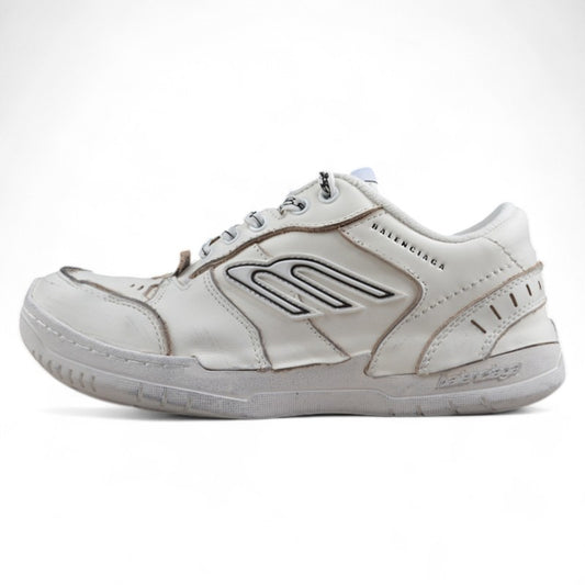 Balenciaga Hamptons Worn Out Pure White