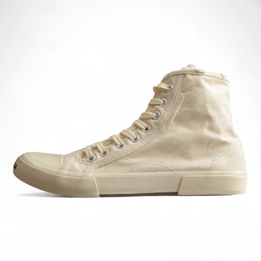 Balenciaga Paris Distressed High Canvas – Cream - Best Reps Website 2025