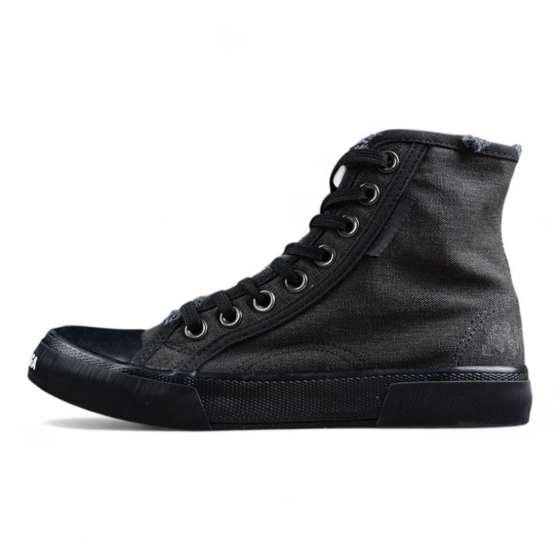 Balenciaga Paris High 'Destroyed - Triple Black' - Best Reps Website 2025