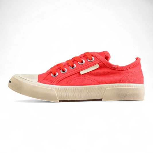 Balenciaga Paris Low Top Canvas Sneaker – Pre-Distressed - Best Reps Website 2025
