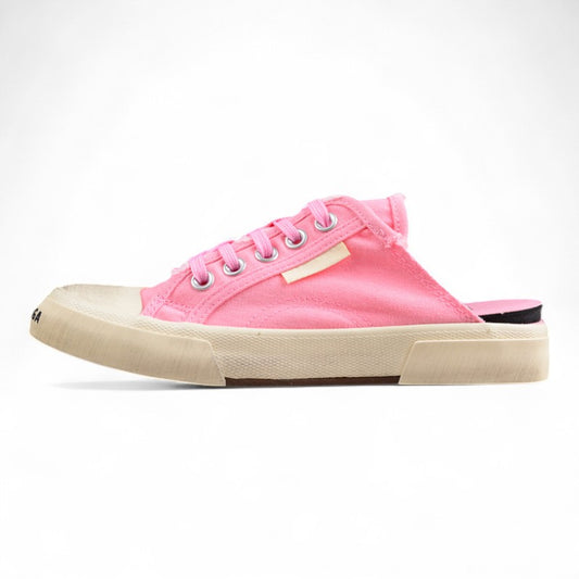 Balenciaga Paris Low VULC Distressed Flat Mule - Best Reps Website 2025