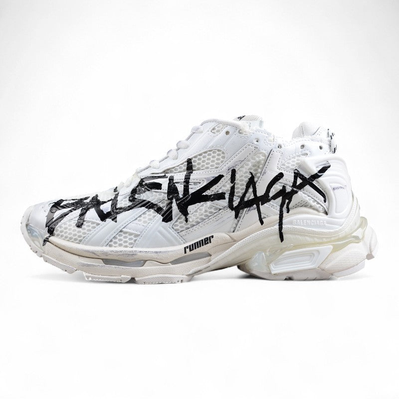 Balenciaga Runner Sneaker 'Graffiti - White Black' - Best Reps Website 2025