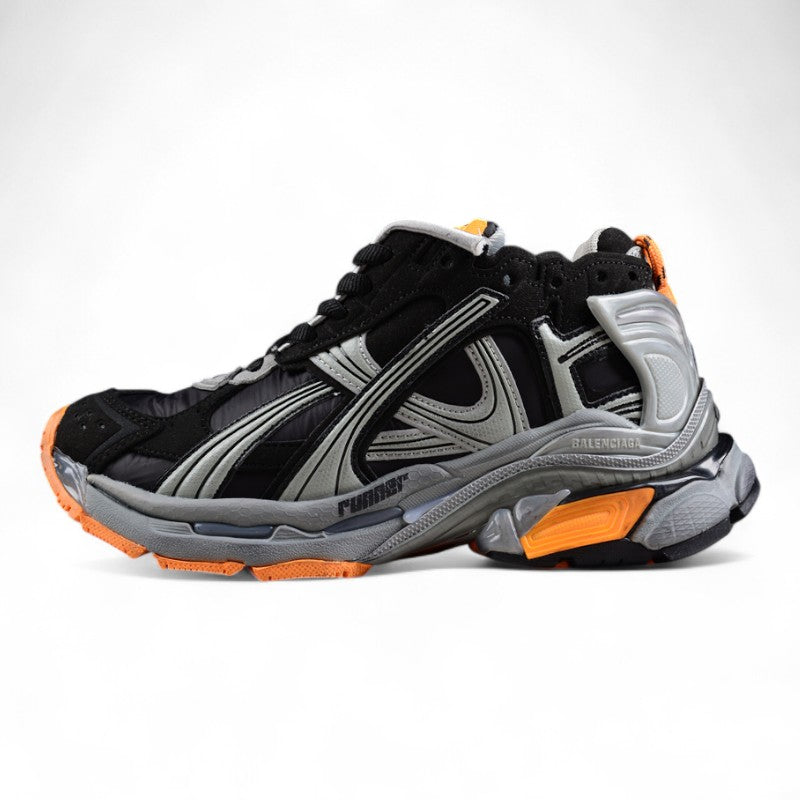 Balenciaga Runner Sneaker 'Worn-Out - Black Fluo Orange' - Best Reps Website 2025