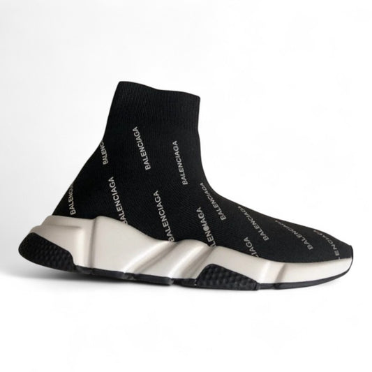 Balenciaga Speed Sneaker All Over Logo 