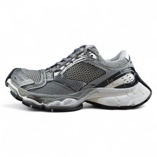  Balenciaga Stapler in Grey/Silver 