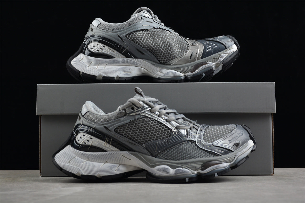  Balenciaga Stapler in Grey/Silver 
