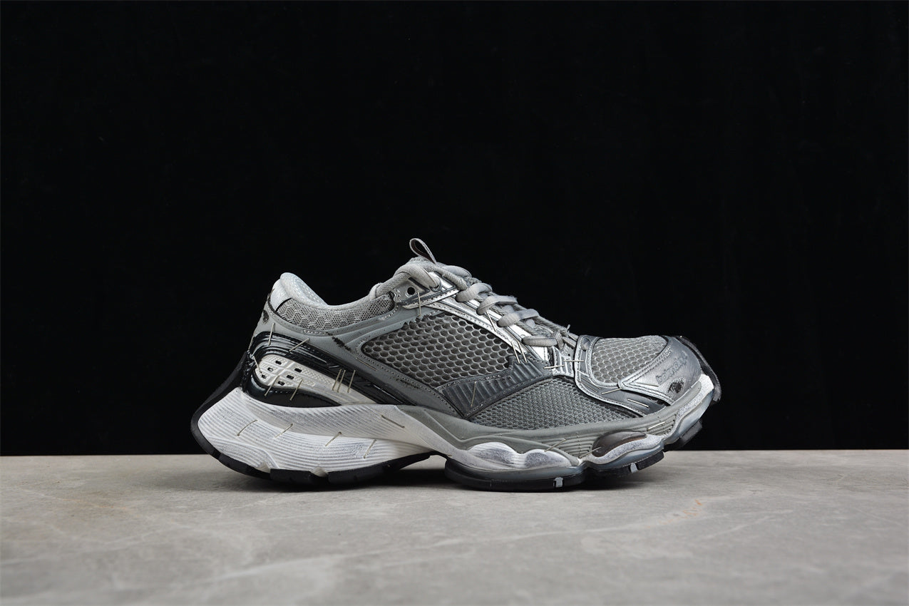  Balenciaga Stapler in Grey/Silver 