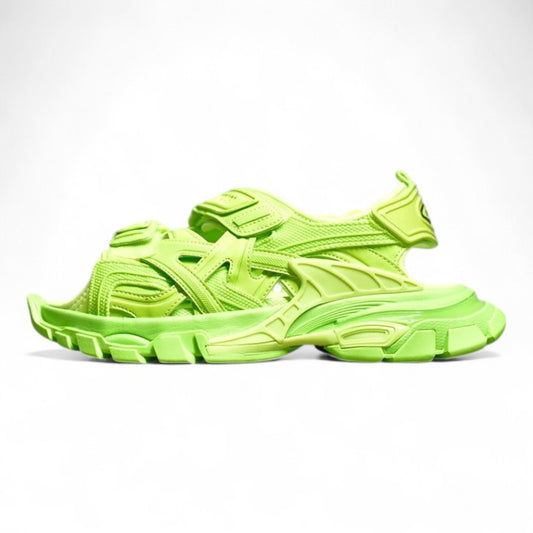 Balenciaga Track Sandals Green