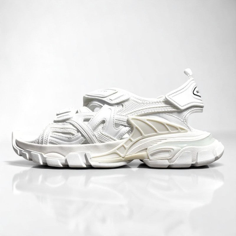 Balenciaga Track Sandals White